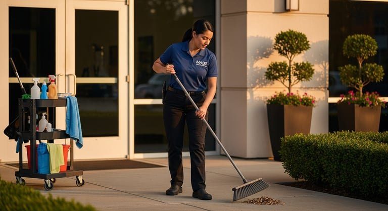 Communal and exterior cleaning